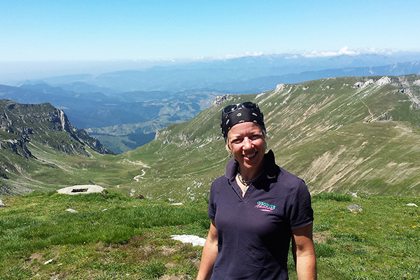 Christina somewhere in the mountains! Christina somewhere in the mountains!