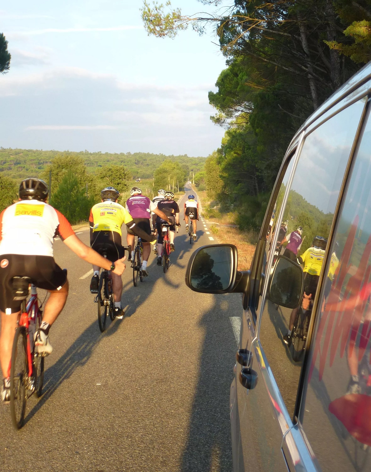 Discover Adventure cycle support van