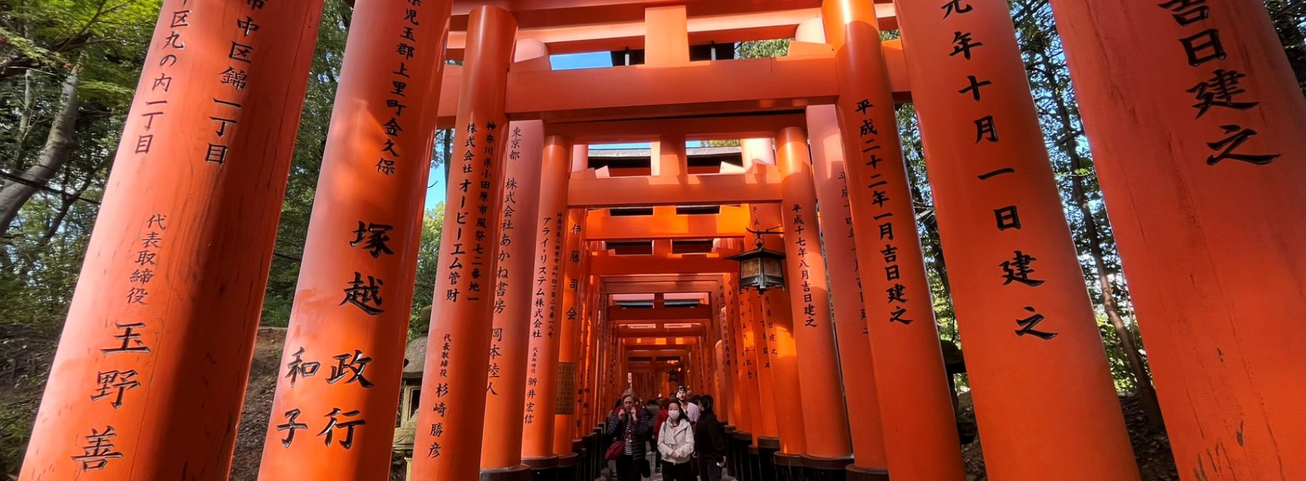 Kyoto Extension - famous red torii gates of Fushimi Inari Shrine