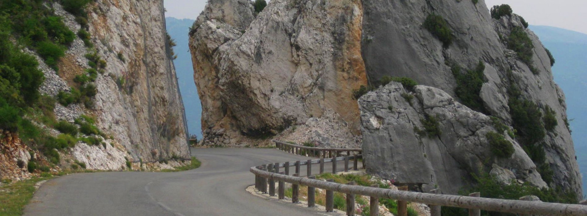 Winding coastal roads