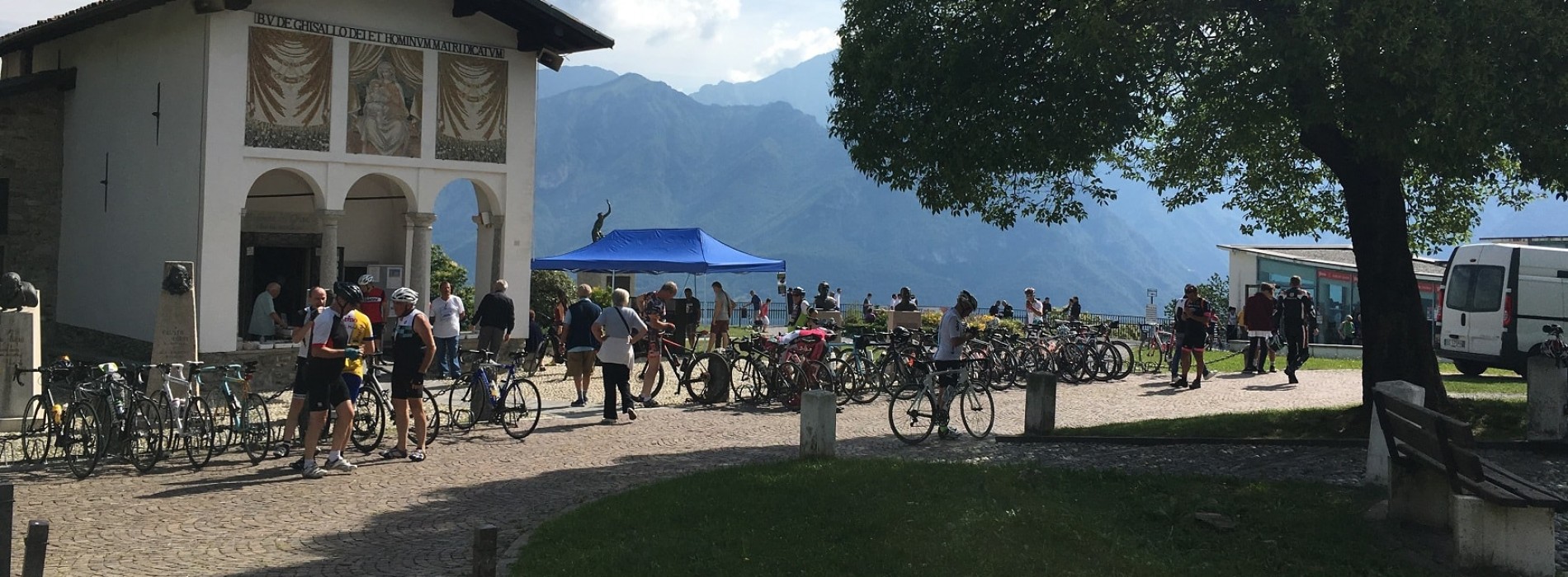 Chapel at the summit of the Madonna del Ghisallo