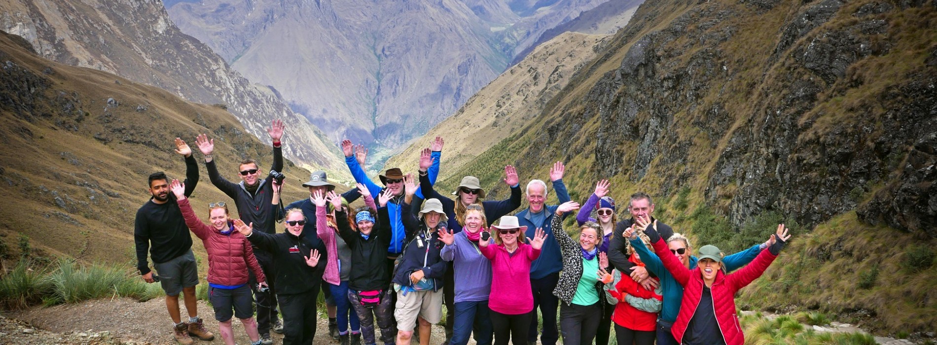 Feeling a great sense of achievement at Dead Woman's Pass