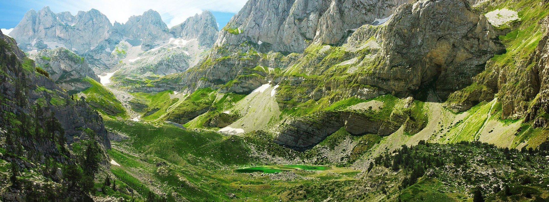 Albanian Mountain Vista