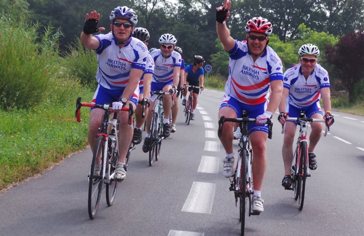 British Airways Quintessentially cycle